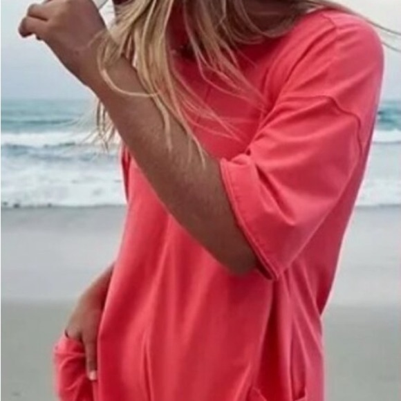 FP Movement by Free People Pants - FP Movement by Free People Hotshot Short Romper Onesie in Coral Jumpsuit